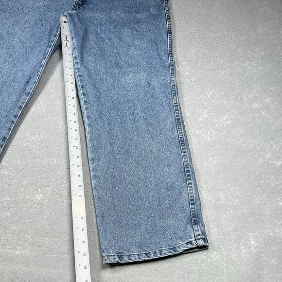 Harley-Davidson Jeans Traditional Fit Straight Motorcycle Mens 42X30 Blue Denim - Picture 7 of 12